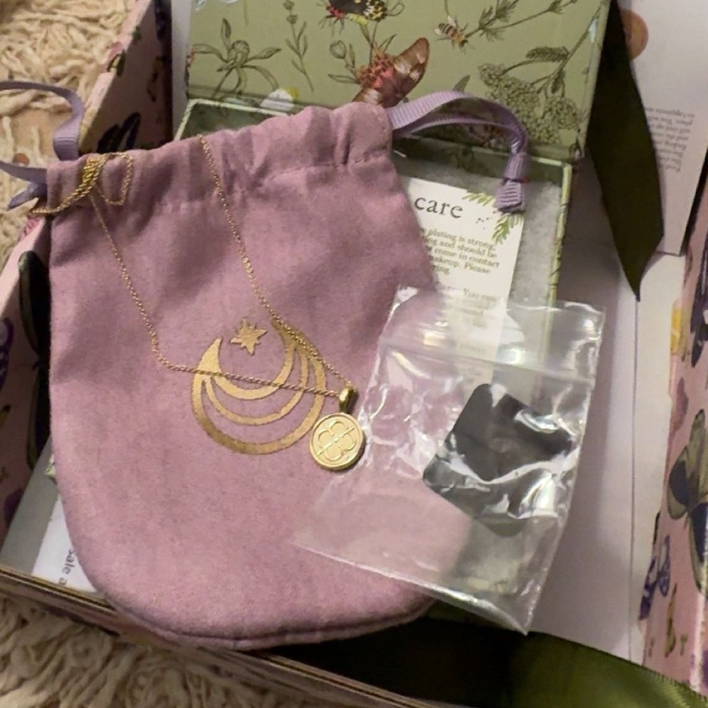 Jane Win LOVE Baby JW Pendant in 10k Gold
